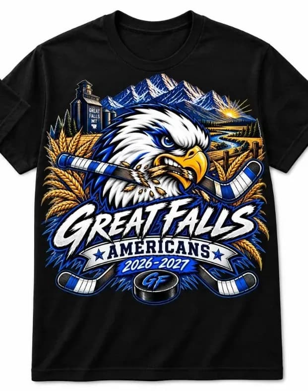 Great Falls Americans tee