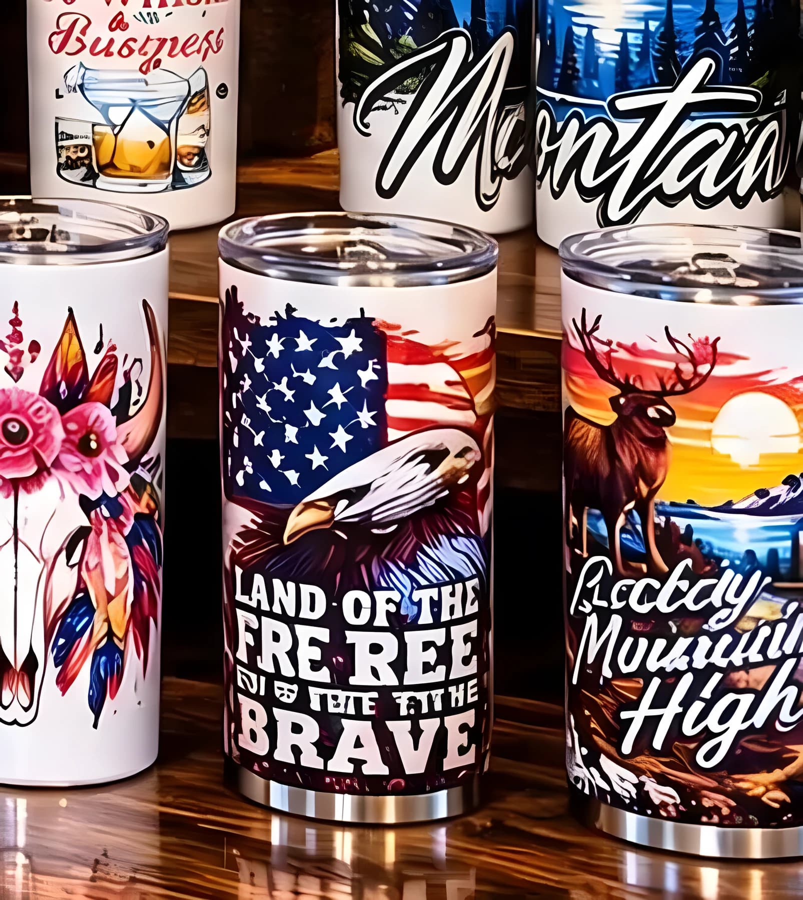 Land of the Free Tumbler